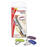 Label Clips, 20 Sheet Capacity, 12/PK, Fashion