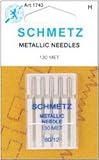 IMAGE OF Euro-Notions Metallic Machine Needles Size 12/80 5/Pkg 1743; 10 Items/Order