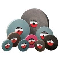 CGW ABRASIVES 38022 TYPE 1 BROWN ALUMINUM OXIDE BENCH WHEEL - 8 36 GRIT by CGW ABRASIVES