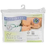 Protect A Bed - Accident and Allergy Free Sleep Crib Protector (White) (6H x 28W x 52D)