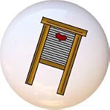 Washboard Laundry Room Drawer Pull Knob
