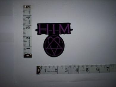 HIM VILLE VALO Iron-on or Sew-on Woven Patch Embroidered Badge