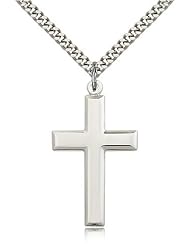 Cross Pendant, Sterling Silver