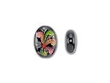 14x20mm Oval Black Onyx Ornament