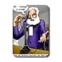 Londons Times Funny Society Cartoons - Alexander Bell s First Major Decision - Light Switch Covers - single toggle switch