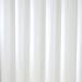 Kitchen & Housewares : Plain Textile Shower Curtain with White Rings