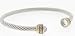 Designer Inspired Cable Bracelet (Clear)