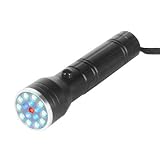 Black LED Powerful Multi Usage Torch With Laser & Ultraviolet