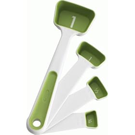 Chef'n SleekStor Swivel Spoons, Arugula Meringue by Chef'n