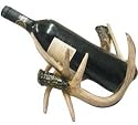 Antler Wine Bottle Holder Rack Stand, 9.5-inch