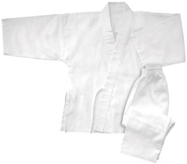 7oz Lightweight Karate Student Uniform - White - 1