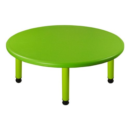 Early Childhood Resource ELR-0569-GN 45 in. Round Resin Activity Table with 22 in. Legs - Green