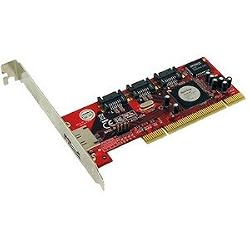 1 Esata/ 3SATA II RAID5/JBOD Pci Controller