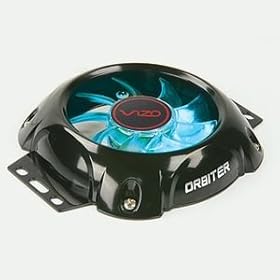 【クリックで詳細表示】VIZO 3.5インチHDD用クーラー 6cm YS TECH社製 静音FANx1搭載Orbiter HCL-101： パソコン・周辺機器