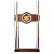 Central Michigan University Wood and Mirror Wall Cue Rack