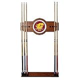 Central Michigan University Wood and Mirror Wall Cue Rack