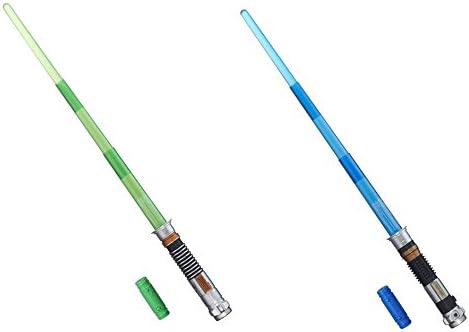 Luke Skywalker and Obi-Wan Kenobi BladeBuilder Electronic Lightsabers Bundle 2-Pack