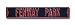 Authentic Street Signs Fenway Park