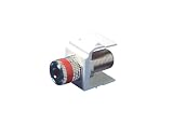 On-Q/Legrand AnyPort Red Audio Binding Post Insert, Light Almond