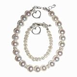 Mom and Me, Sterling Silver Bracelet Set for mother and daughter. Girl size Small, Infant, 0-12 mo