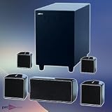 Jamo A102HCS5-BLACK Jamo A102HCS5 5.1 Home Cinema Speaker Package in Black What HiFi? - 5 Star Revie
