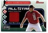 2004 Bowman Futures Game Gear Jersey Relics #FG-JV John VanBenschoten - Pittsburgh Pirates (Piece of Authentic Game Used Jersey) (Baseball Cards)