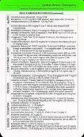 tarascon cardiac arrestemergency reference card 2008 tarascon ocket phamacopoia