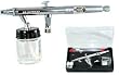 Master Airbrush S62-PROSET All-Purpose Precision Dual-Action Siphon Feed Airbrush Pro Set with 3 Nozzle Sets (0.3, 0.5, 0.8mm)