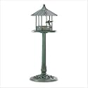 Verdigris Gazebo Standing Outdoor Garden Birdfeeder