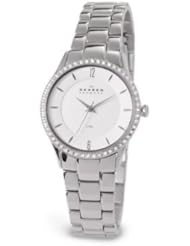 Skagen Womens 347SSX Stainless Steel Bracelet Watch