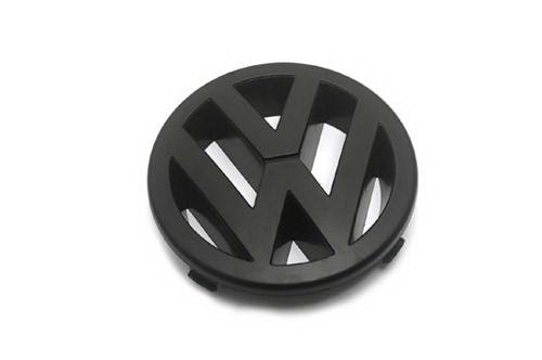 Amoutlet Matt Black Front Grille Emblem For VW Jetta / Bora MK4