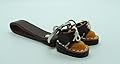 Miniature Handmade Genuine Leather Boots or Shoes Key Chain Key Ring Key holder