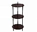 Frenchi 3 Tier shelves in Cherry Finish