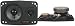 Pyramid 446 4 inch X 6 inch 160 watts 2 way Speakers