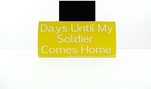 Deployment Chalkboard Countdown Calendar U.S. Army Decor