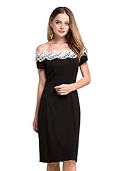 Spring Winter Vintage Lace Mesh Party Dress/Midi Dress 