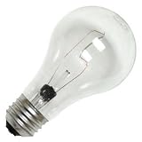 GE 97489-24 Crystal Clear General Purpose A19 Bulb, 100-Watt, 24-Pack