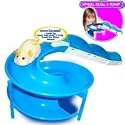 Zhu Zhu Pets Hamster Accessory Kit Hamster Spiral Slide & Ramp with Hamster