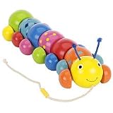 Imaginarium Wooden Pull-Along Caterpillar
