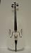 Crystalcello MC100WT 4/4 Size White Cello with Carrying Bag and Bow