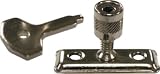Steel Window Stay Locks 48mm 28mm Zinc Plated Pack of 10