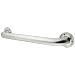 Kingston Brass GB1412ES Exposed Flange ADA 12-Inch Grab Bar with 1.25-Inch Outer Diameter, Stainless Steel