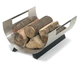 Review Blomus 65141 / Blomus Stainless-Steel Chimo Round Wood Rack