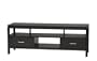 Linon Sutton Black Plasma TV Center