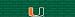 Miami Florida Hurricanes Team Auto Visor Decal