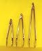 Search : Set of 3 Stainles Steel Spring Lock Tongs Eligible for FREE S&H thru KitchenHaven