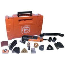 FEIN MULTIMASTER Top Package FMM 250 Q quick action system in a sturdy plastic case