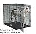 Z-Pets - 1554U - Big Dog Crate Dog Crate - Black - Extra Large