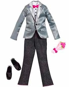 Ken Clothes: Cutie Gray Tuxedo Fashion Outfit