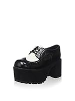 T.U.K. Zapatos (Negro / Blanco)